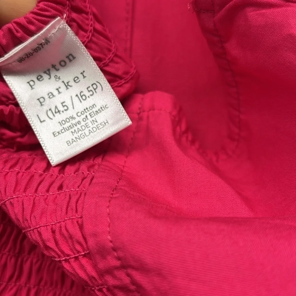 NEW Peyton &Parker Dress pink and red Size 14.5/16.5 large